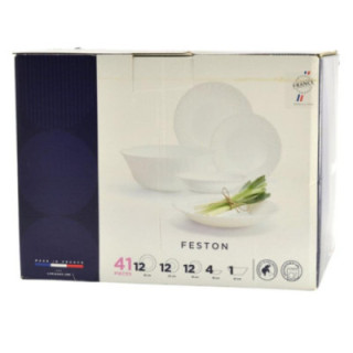 Serwis obiadowy Luminarc Feston 41 elementów